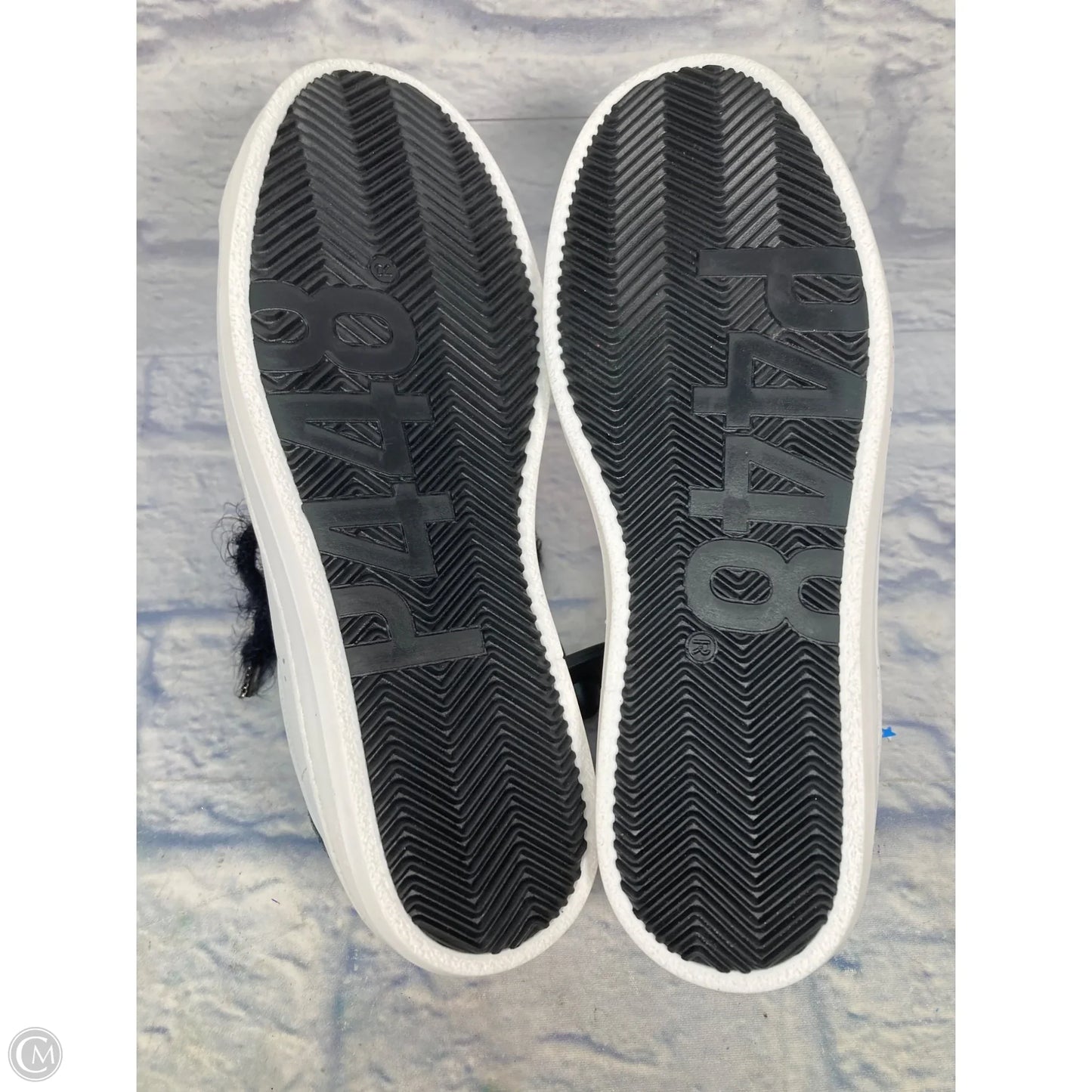 Shoes Sneakers By P448 In Black & Cream, Size: 8.5