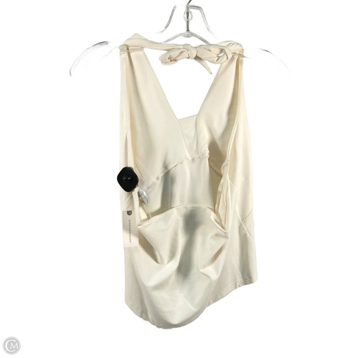 Top Sleeveless By Anthropologie In Cream, Size: Xl