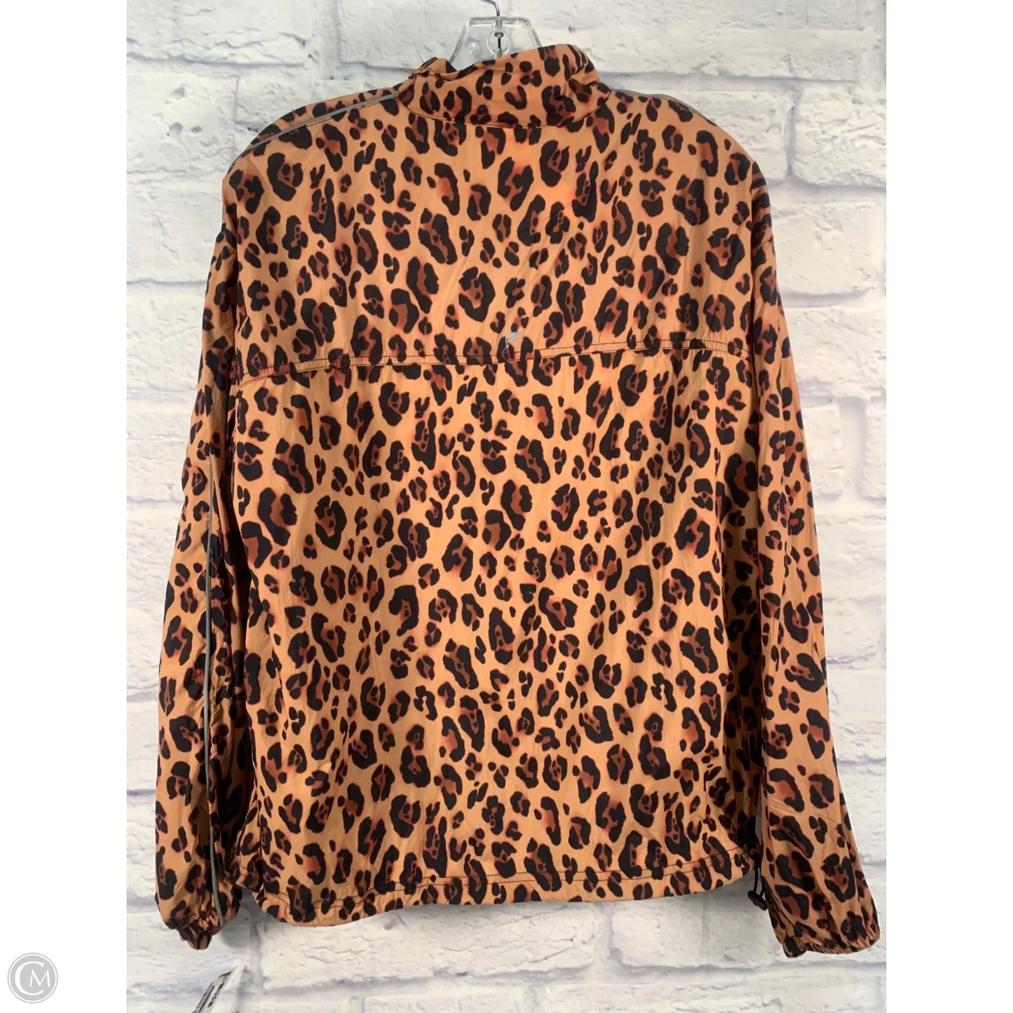 Jacket Windbreaker By Fabletics In Animal Print, Size: M