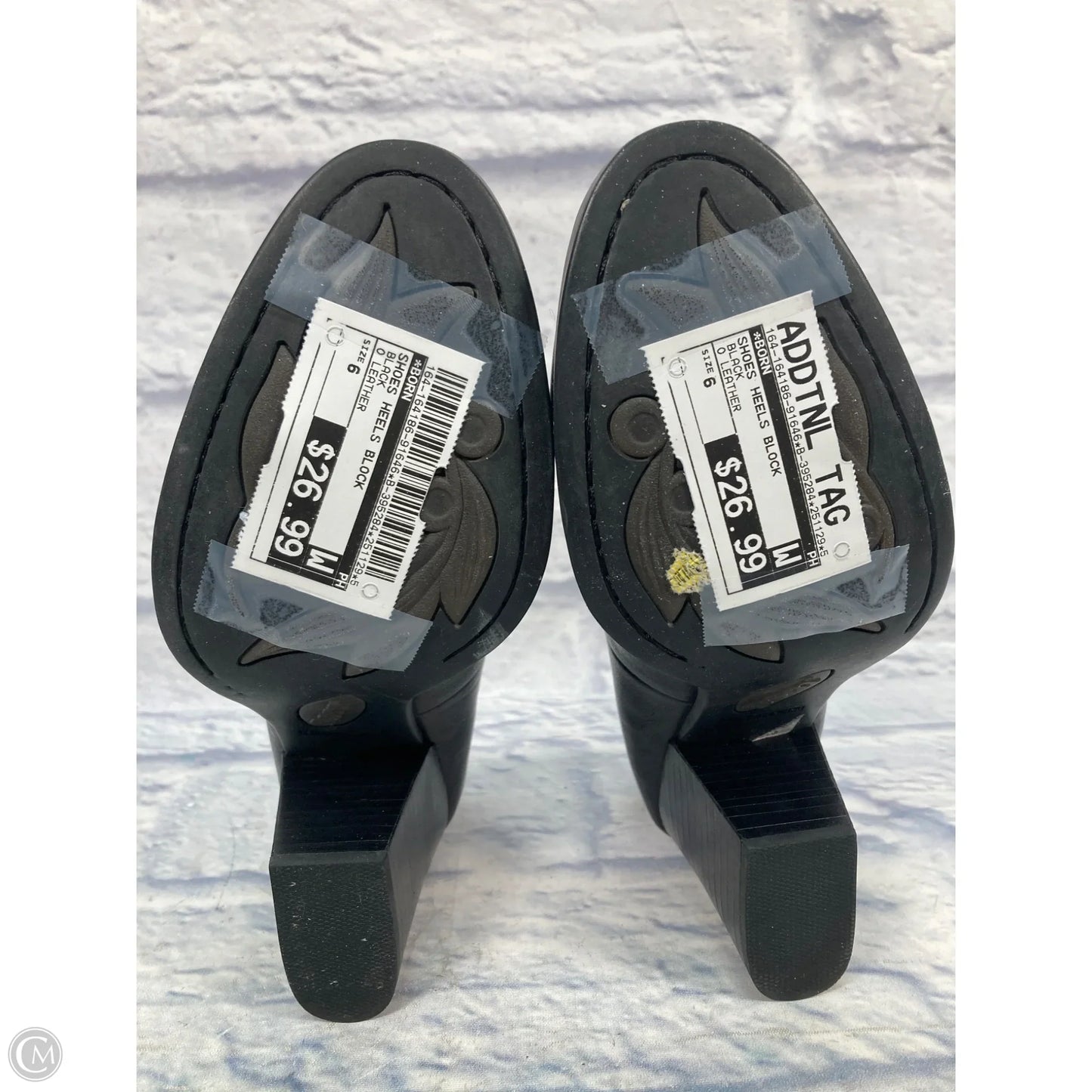 Shoes Heels Block By Born In Black, Size: 6