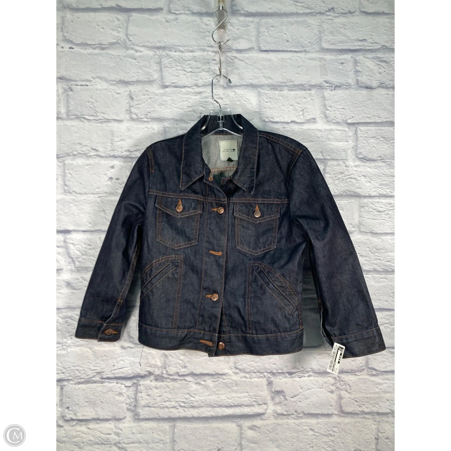 Jacket Denim By Joes Jeans In Blue, Size: M