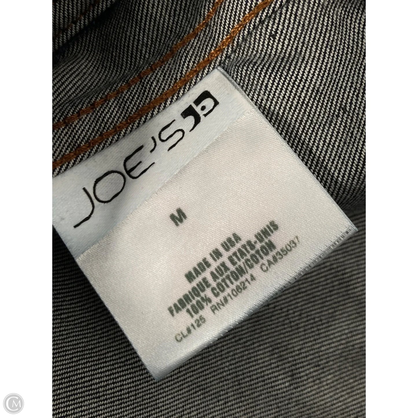 Jacket Denim By Joes Jeans In Blue, Size: M
