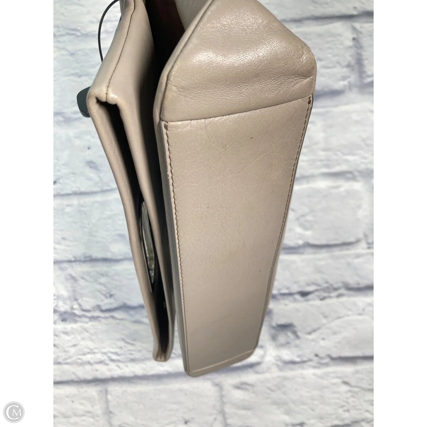 Handbag Leather By Clothes Mentor, Size: Large