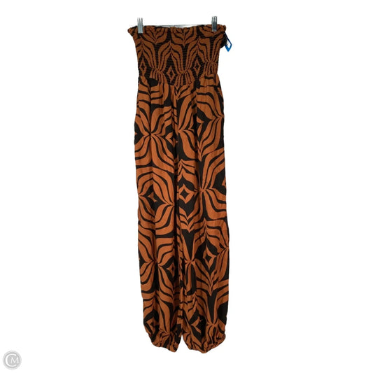 Jumpsuit By Anthropologie In Black & Brown, Size: Xs