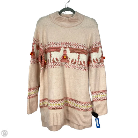 Sweater By Anthropologie In Pink, Size: M