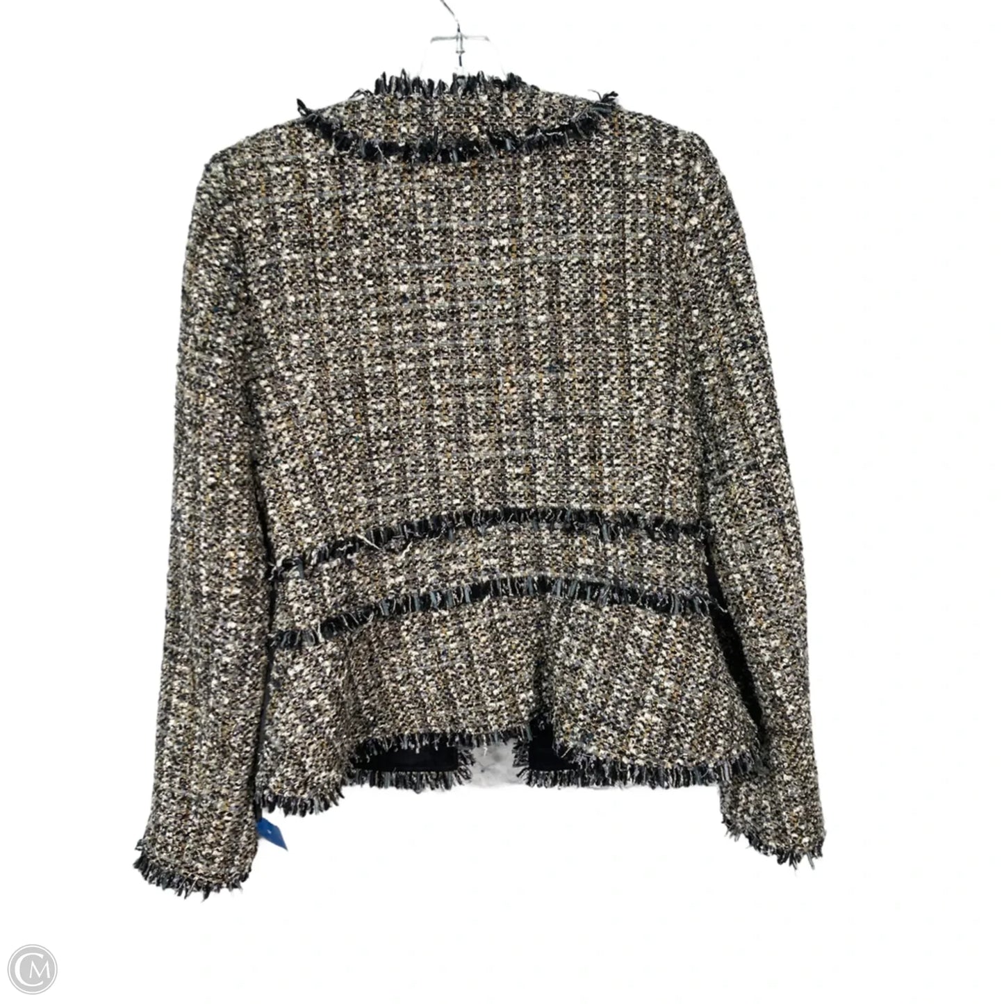 Skirt Suit 2pc By Worth Ny In Black & Brown, Size: 4