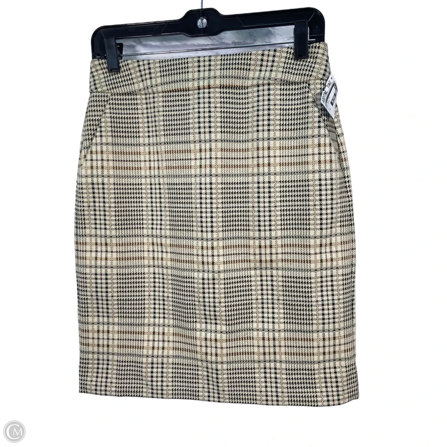 Skirt Suit 2pc By Cabi In Black & Brown, Size: Xs