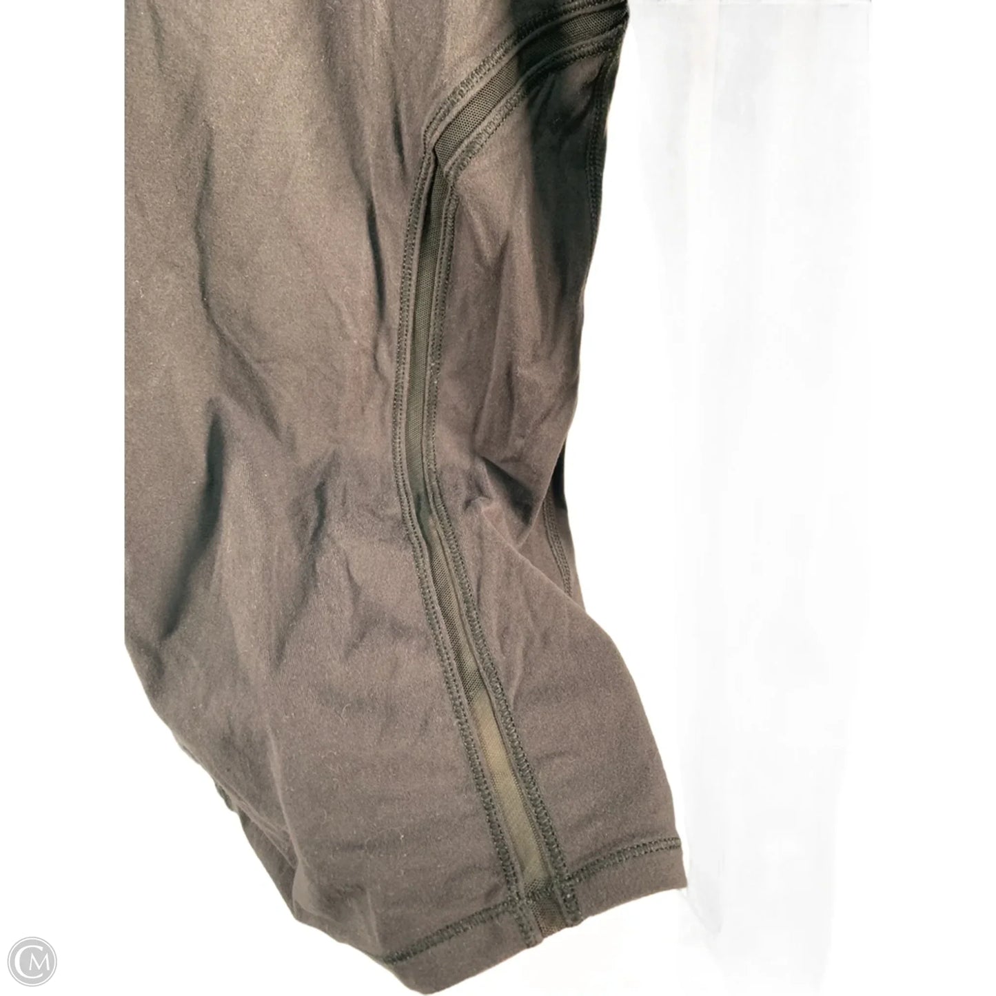 Athletic Top Long Sleeve Crewneck By Lululemon In Black, Size: S