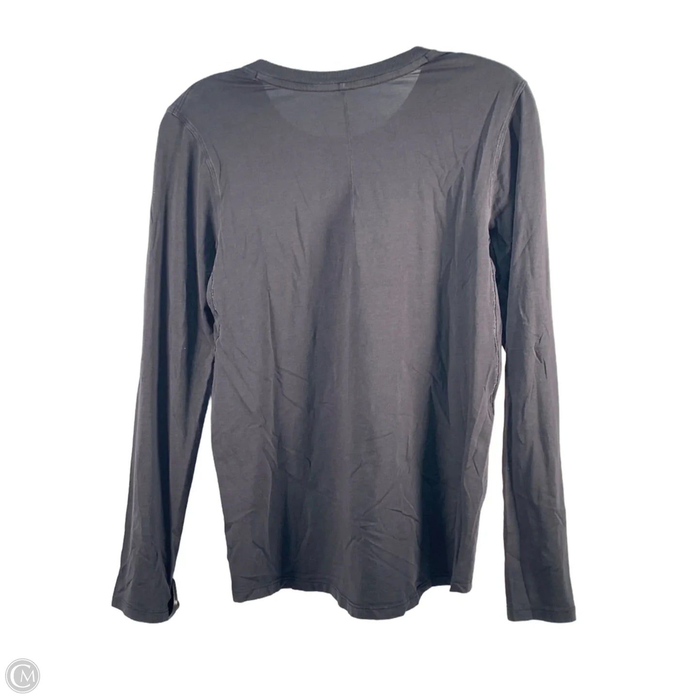 Athletic Top Long Sleeve Crewneck By Lululemon In Black, Size: S