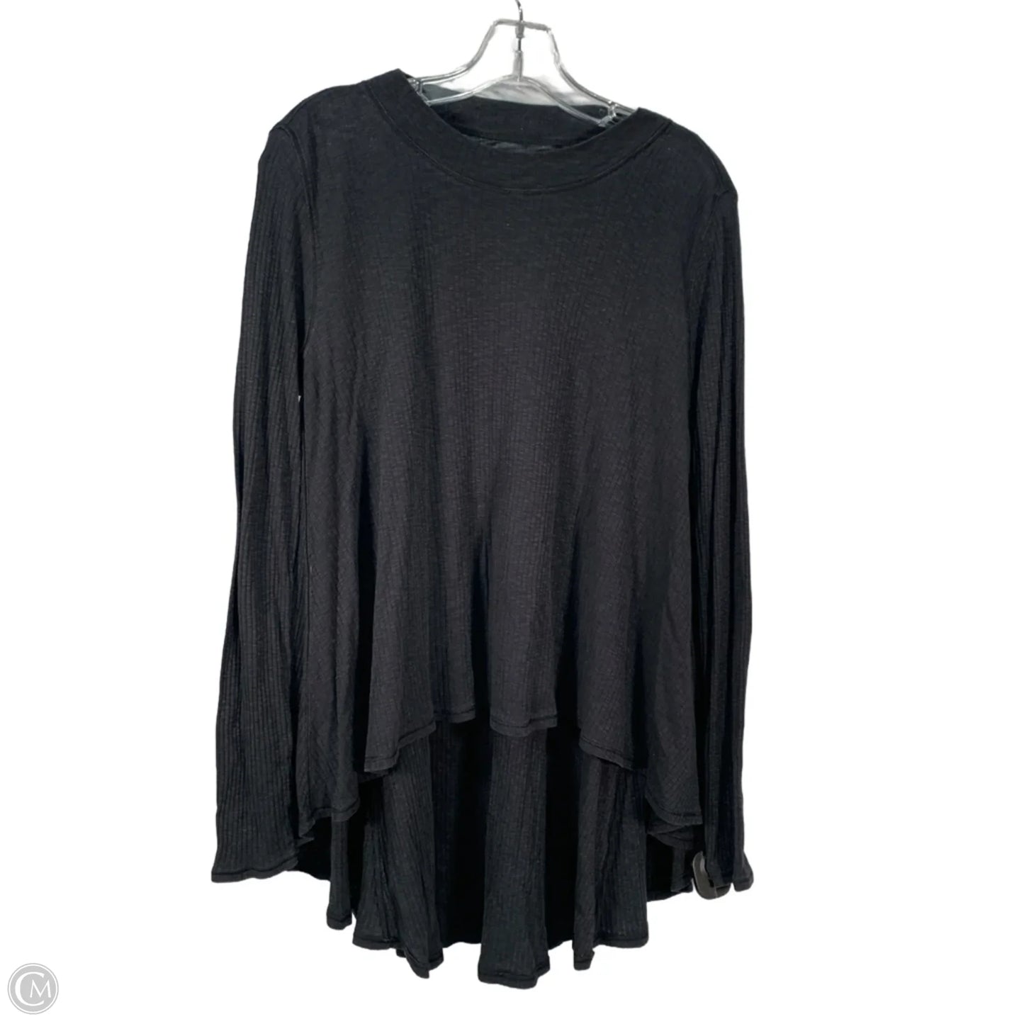 Athletic Top Long Sleeve Crewneck By Lululemon In Black, Size: S