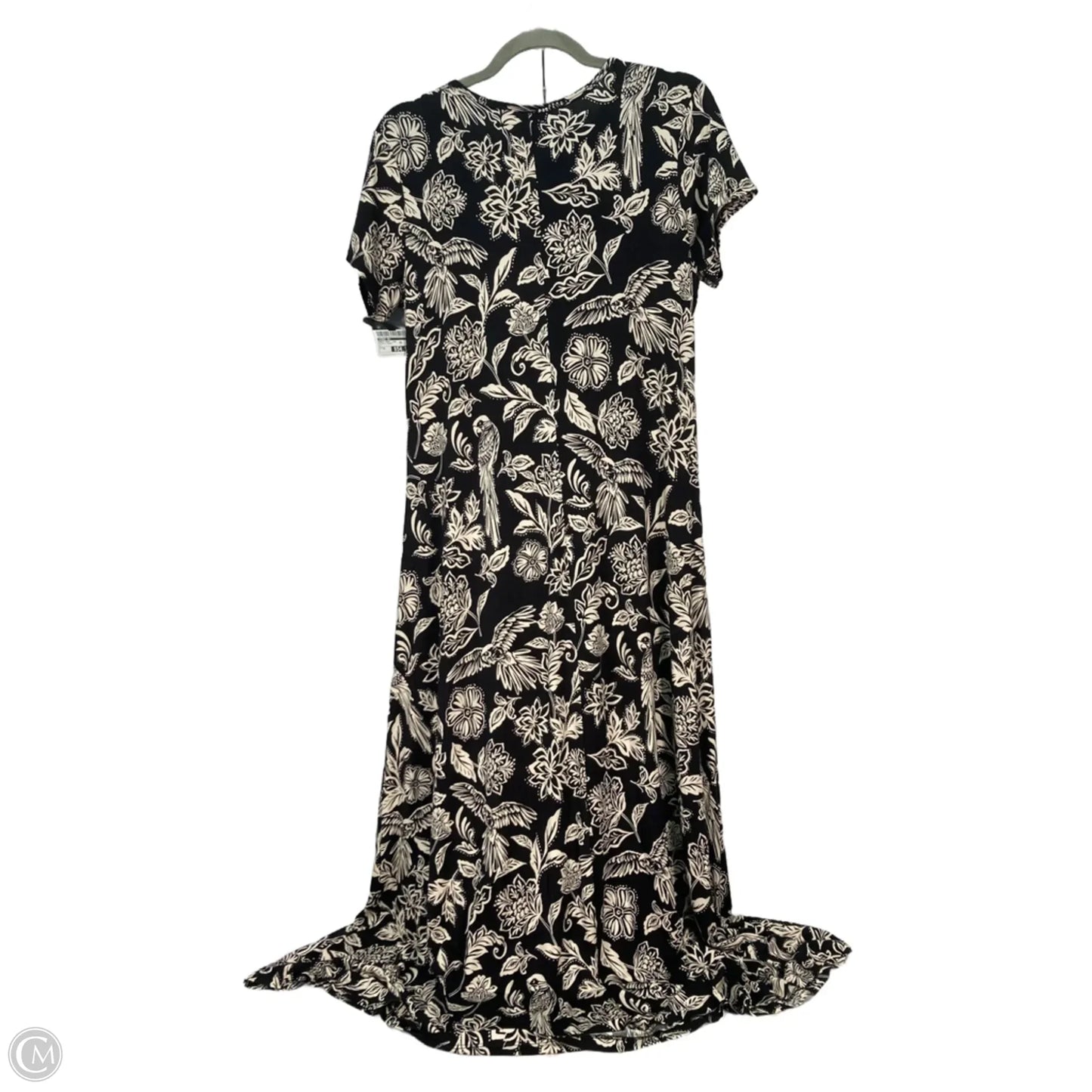 Dress Party Long By Johnny Was In Black & Cream, Size: M