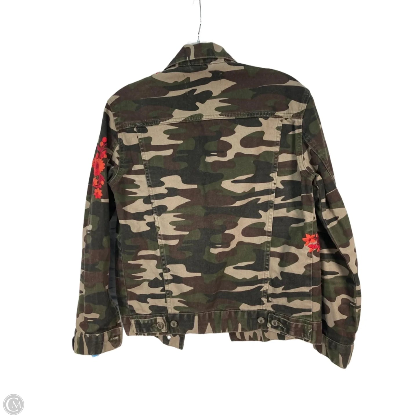 Jacket Denim By Pilcro In Camouflage Print, Size: Xs