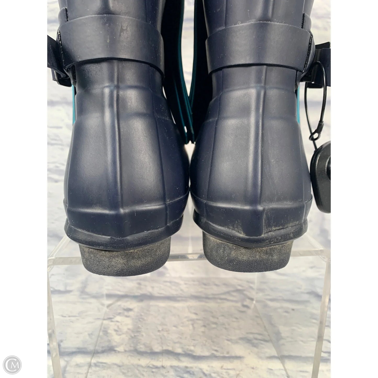 Boots Rain By Hunter In Blue, Size: 7