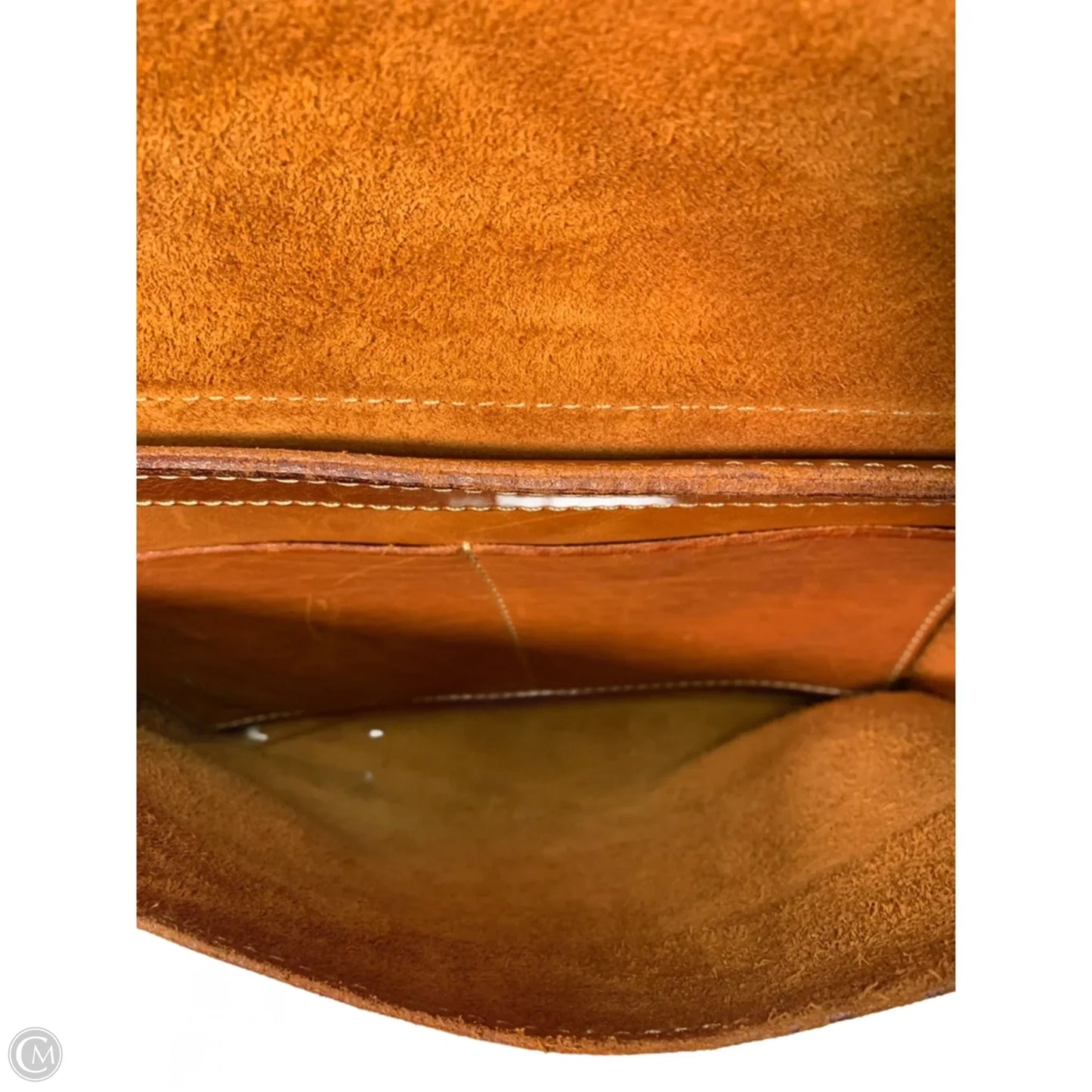 Crossbody Leather By Fossil, Size: Large