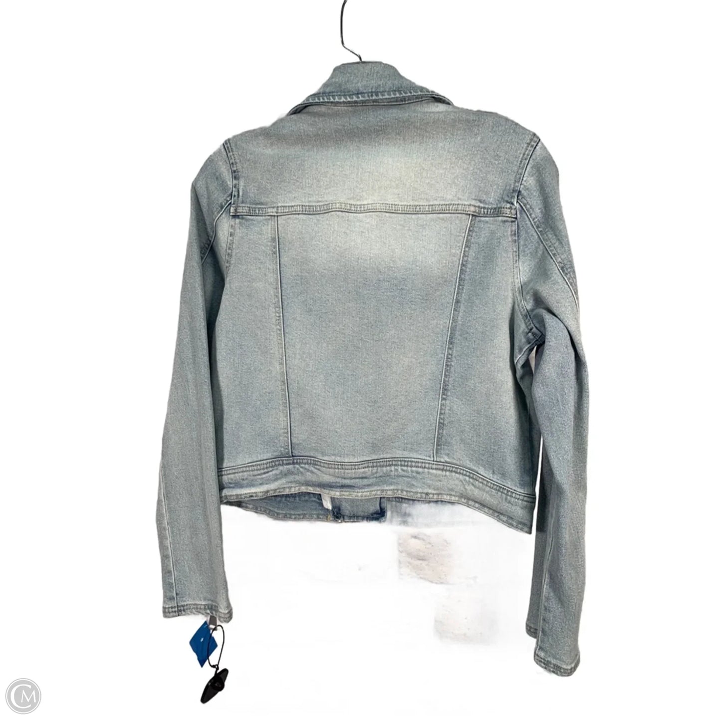 Jacket Denim By Dkny In Blue, Size: S