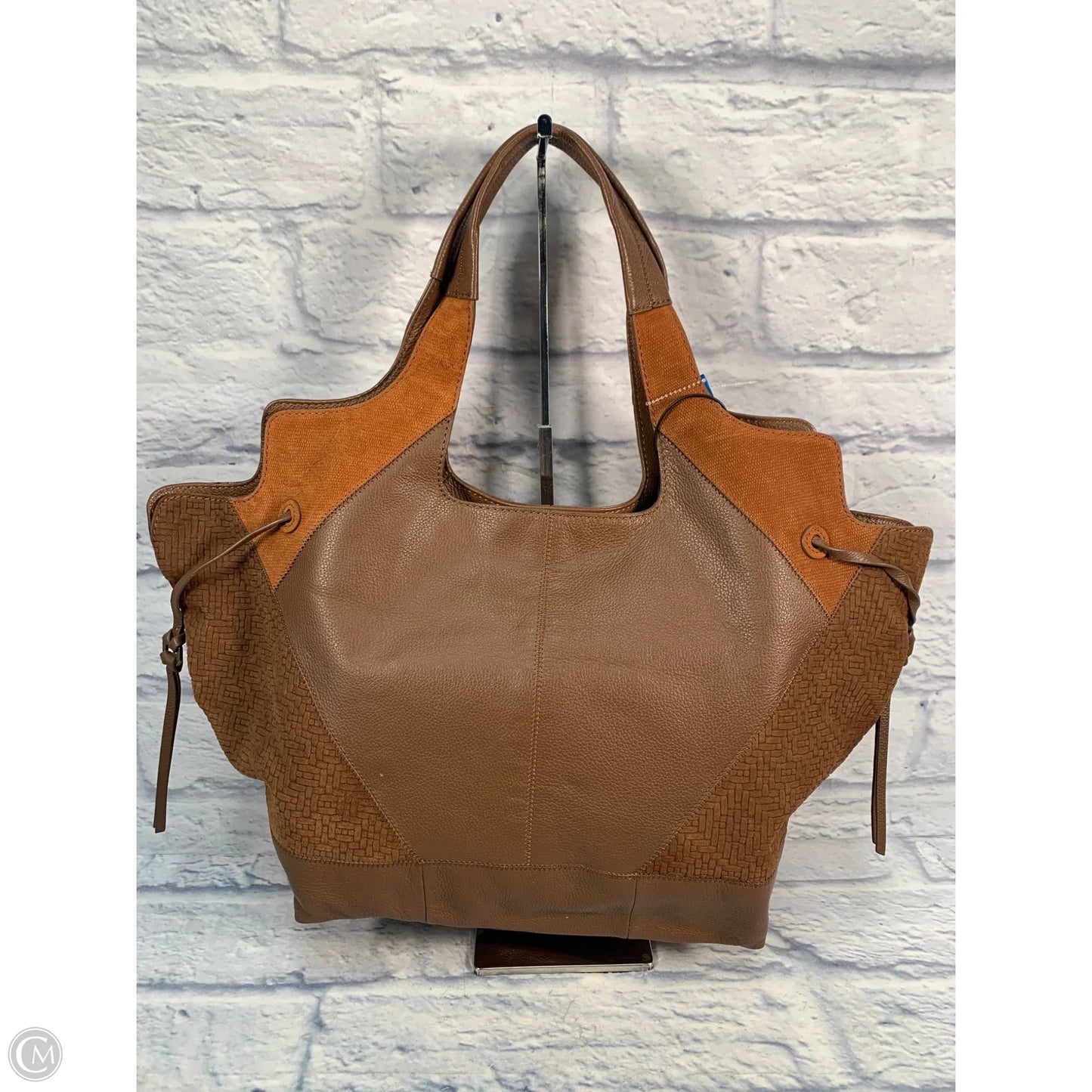 Tote Leather By Ella Moss, Size: Large