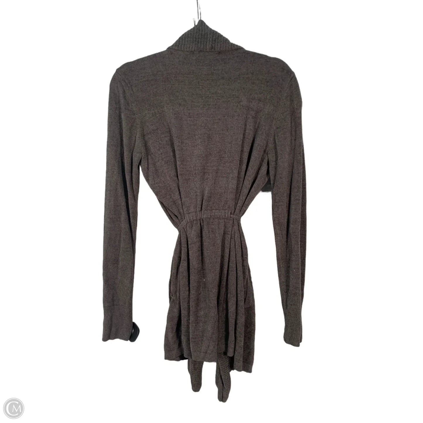 Sweater Cardigan By Barefoot Dreams In Grey, Size: M