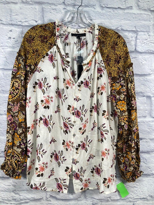 Blouse Long Sleeve By Jane And Delancey  Size: M