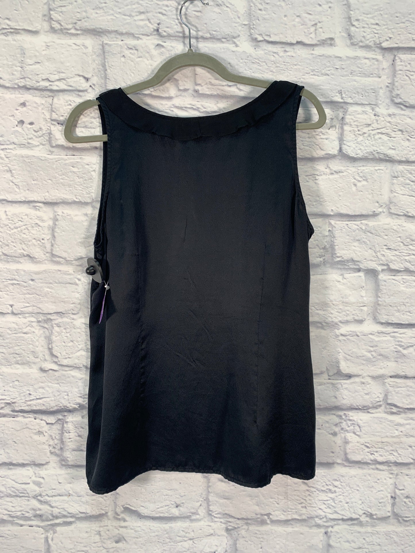 Blouse Sleeveless By White House Black Market In Black, Size: L