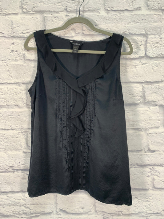 Blouse Sleeveless By White House Black Market In Black, Size: L