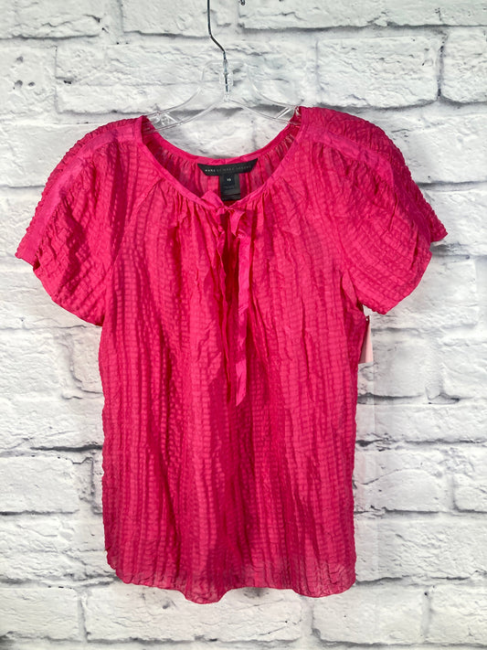 Pink Top Short Sleeve Marc By Marc Jacobs, Size Xs