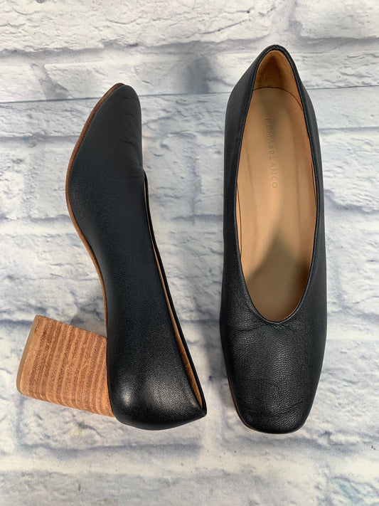 Black Shoes Heels Block Clothes Mentor, Size 9