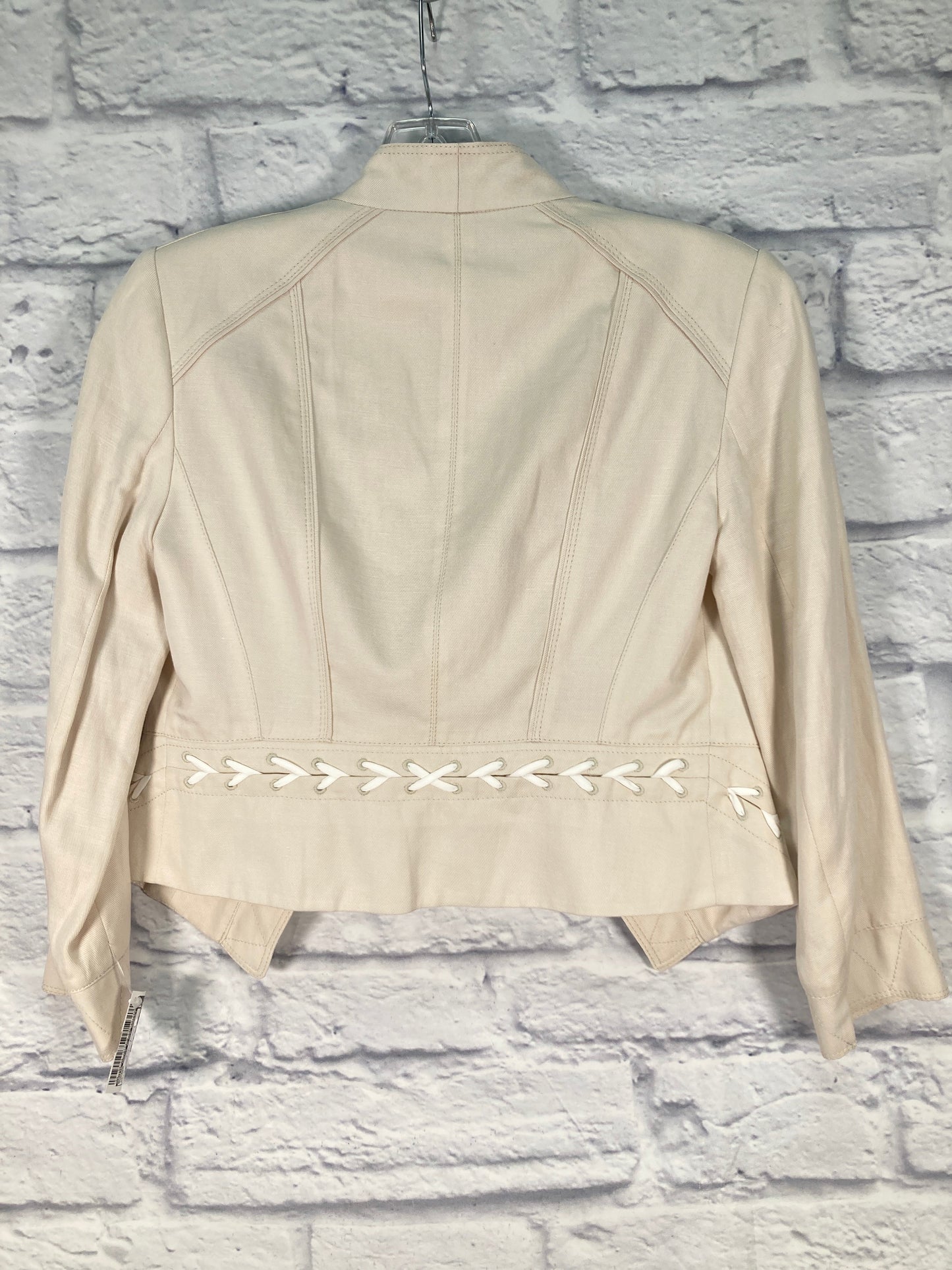 Blazer By White House Black Market In Cream, Size: Xs