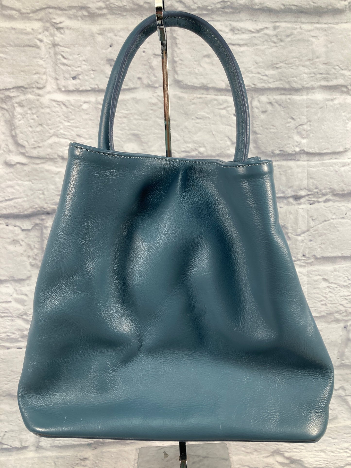 Handbag Leather By Clothes Mentor, Size: Small