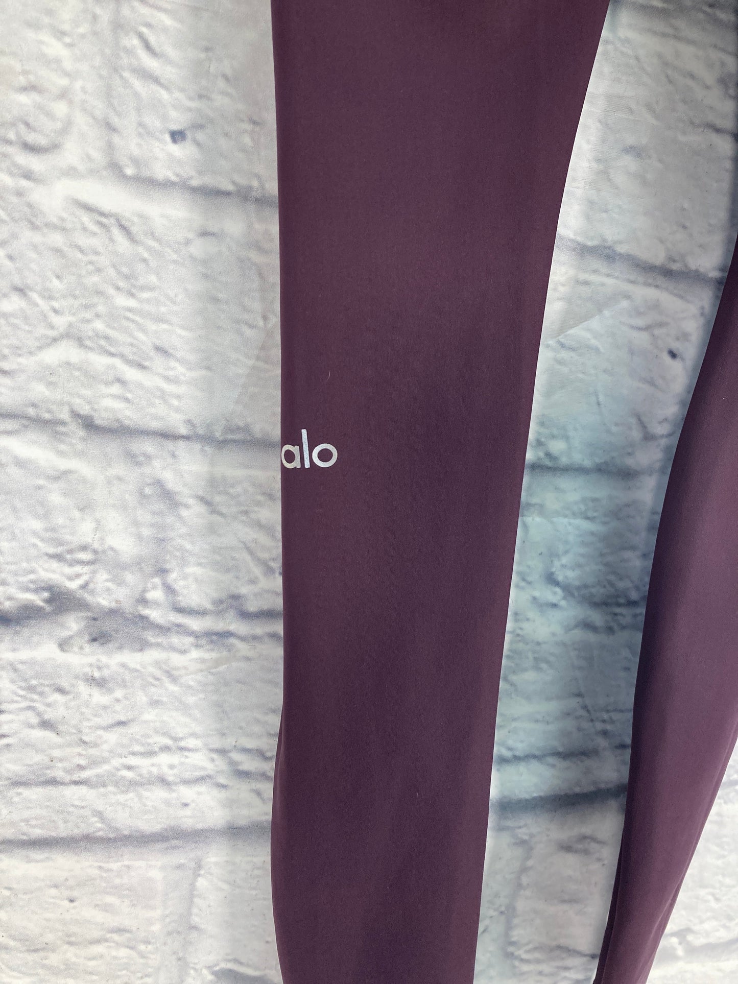 Athletic Leggings By Alo In Purple, Size: S