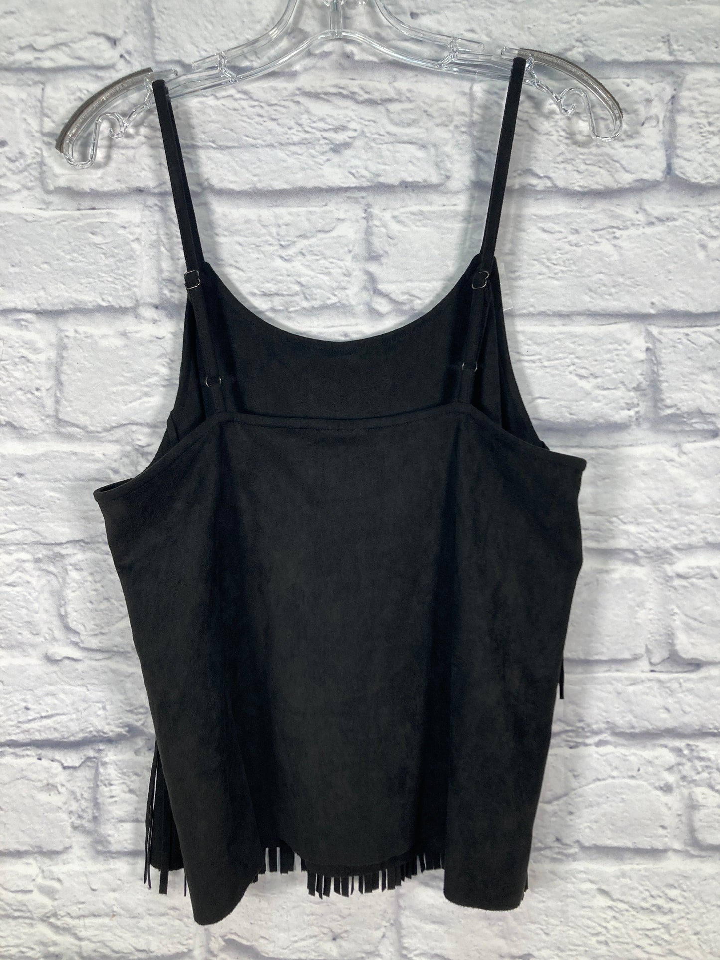 Top Sleeveless By Vocal In Black, Size: Xl