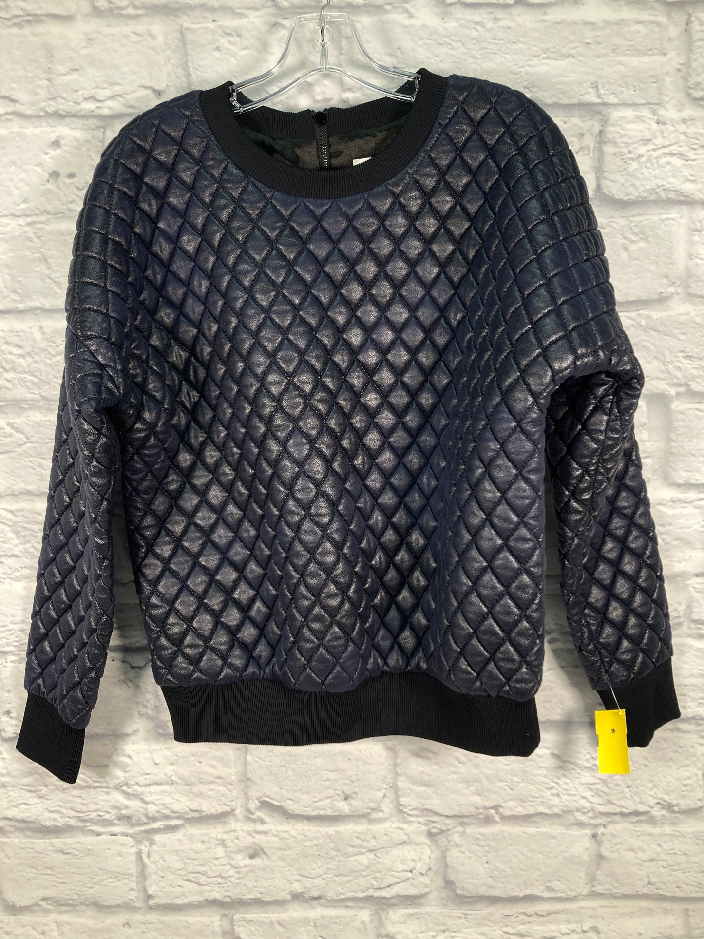 Sweatshirt Crewneck By Milly In Blue, Size: M