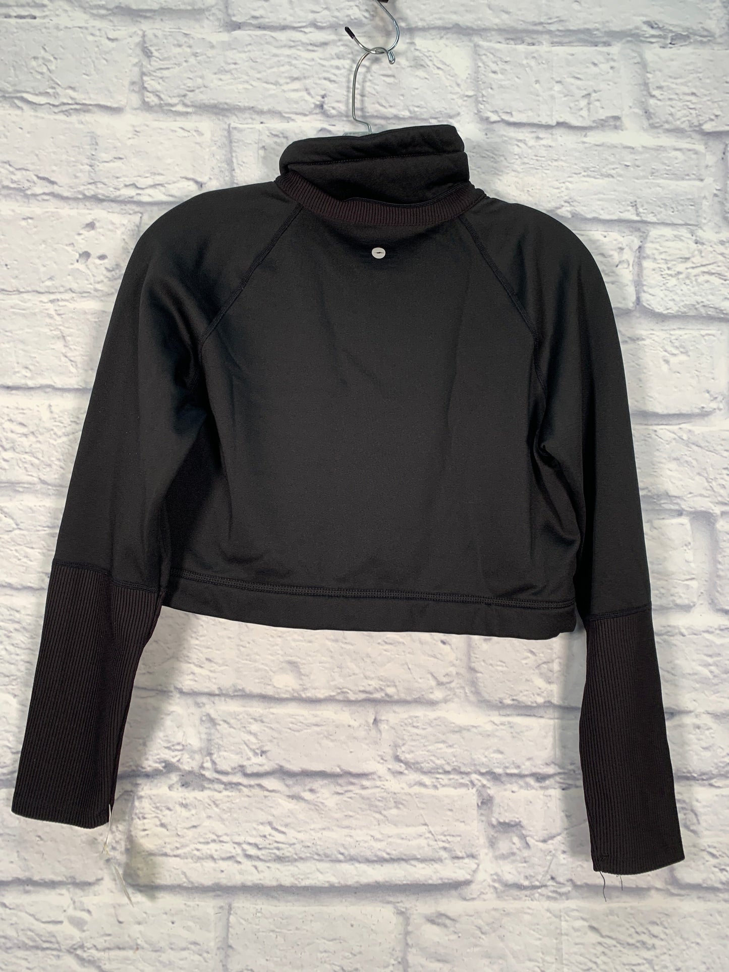 Athletic Top Long Sleeve Crewneck By Avia In Black, Size: S