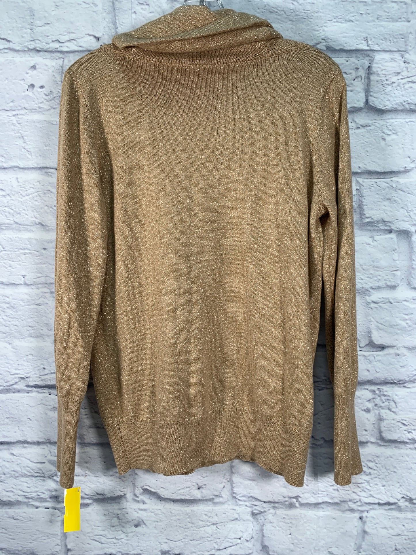 Sweater By Chicos In Gold, Size: M