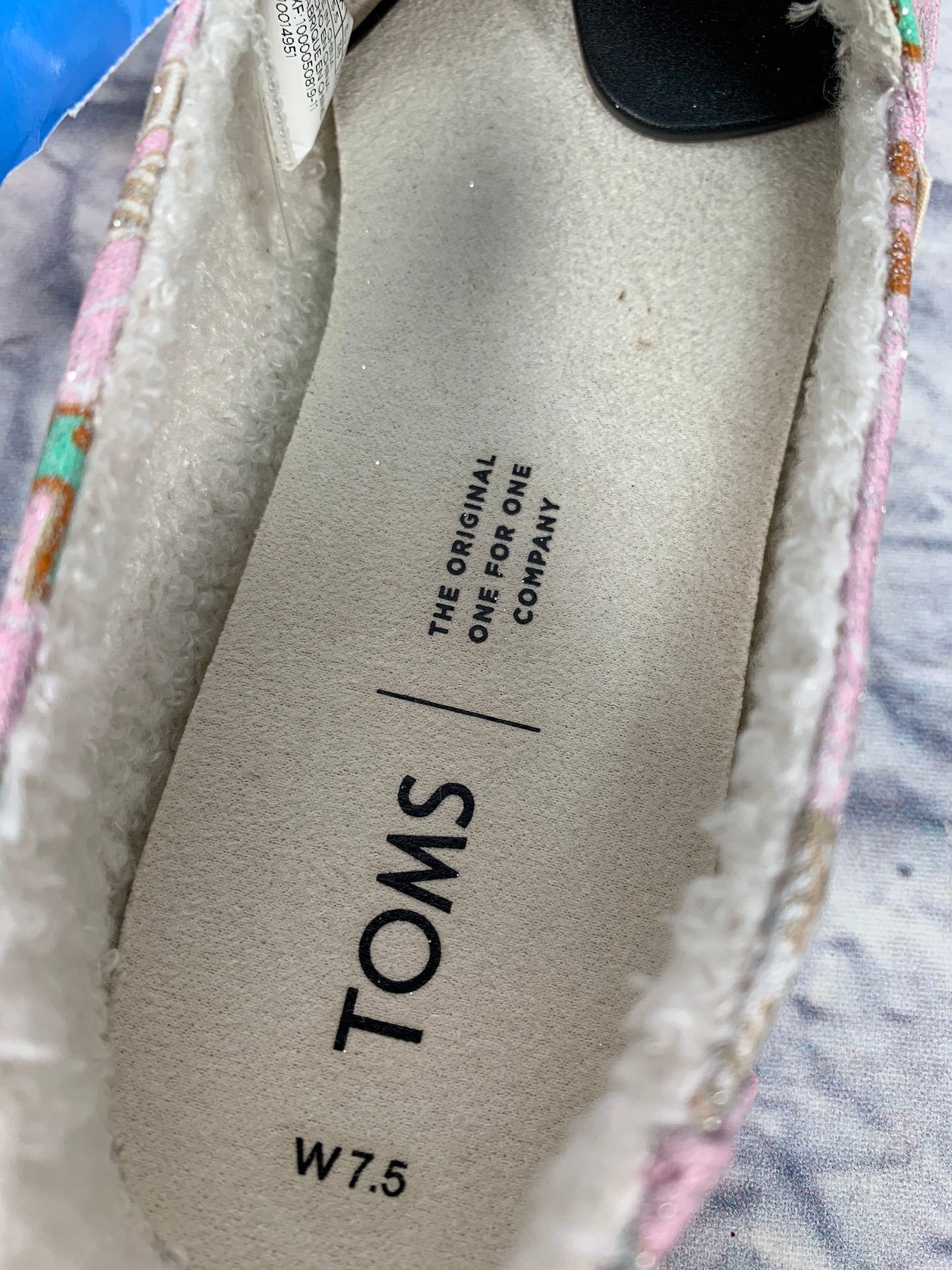 Shoes Flats By Toms In Pink, Size: 7.5