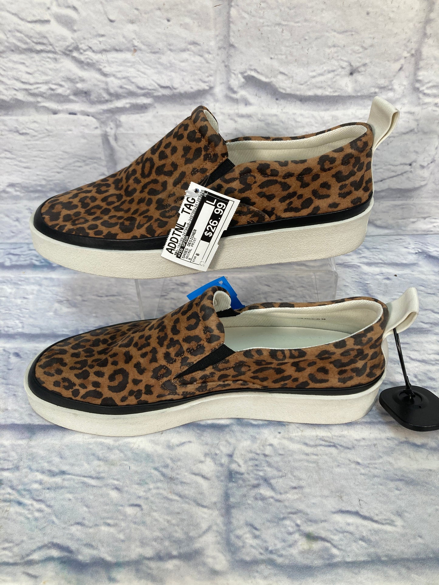 Shoes Designer By Via Spiga In Animal Print, Size: 8