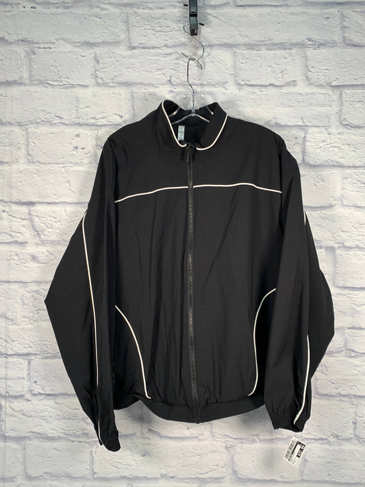 Athletic Jacket By Fabletics In Black, Size: M