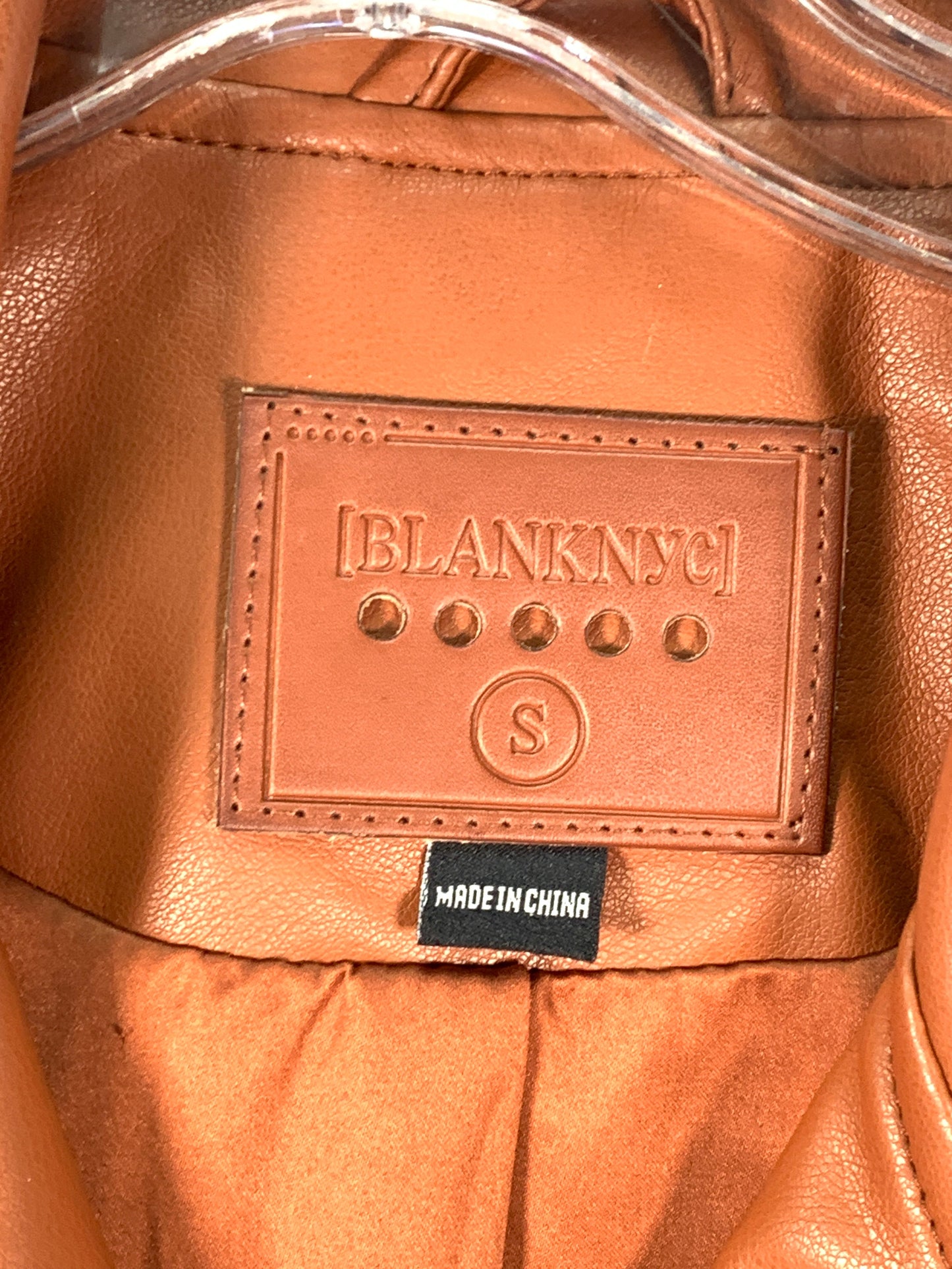 Jacket Moto By Blanknyc In Brown, Size: S