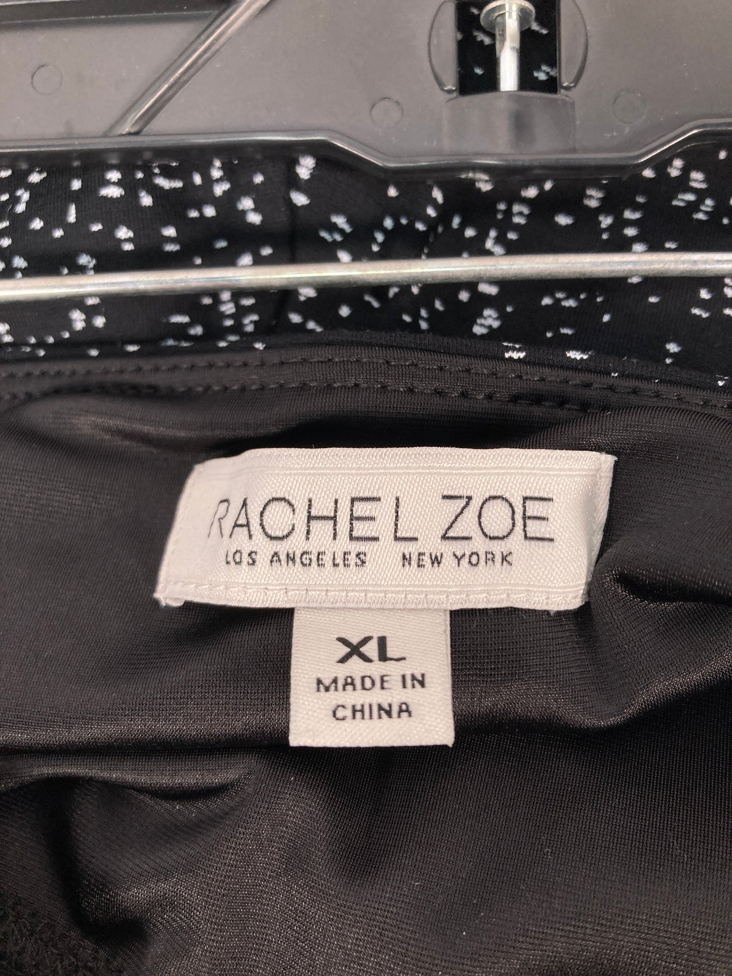 Athletic Leggings By Rachel Zoe In Black, Size: Xl