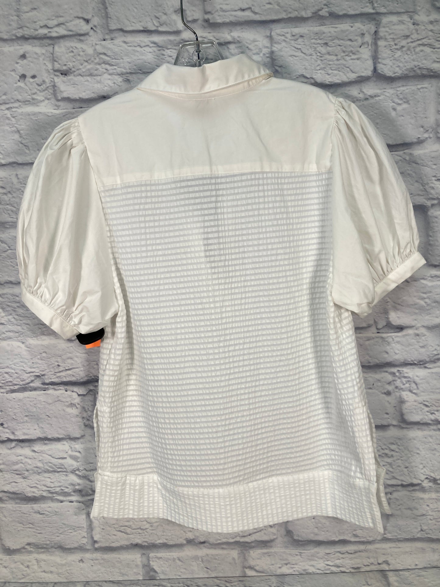 Top Short Sleeve By Maeve In White, Size: S