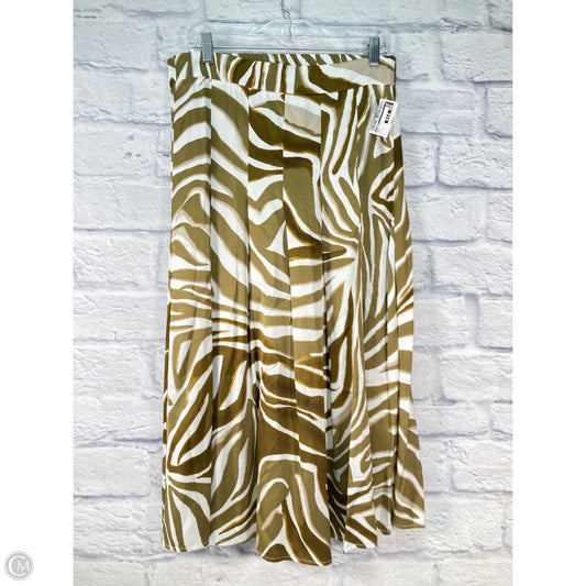 Skirt Midi By T Tahari In Green, Size: 12