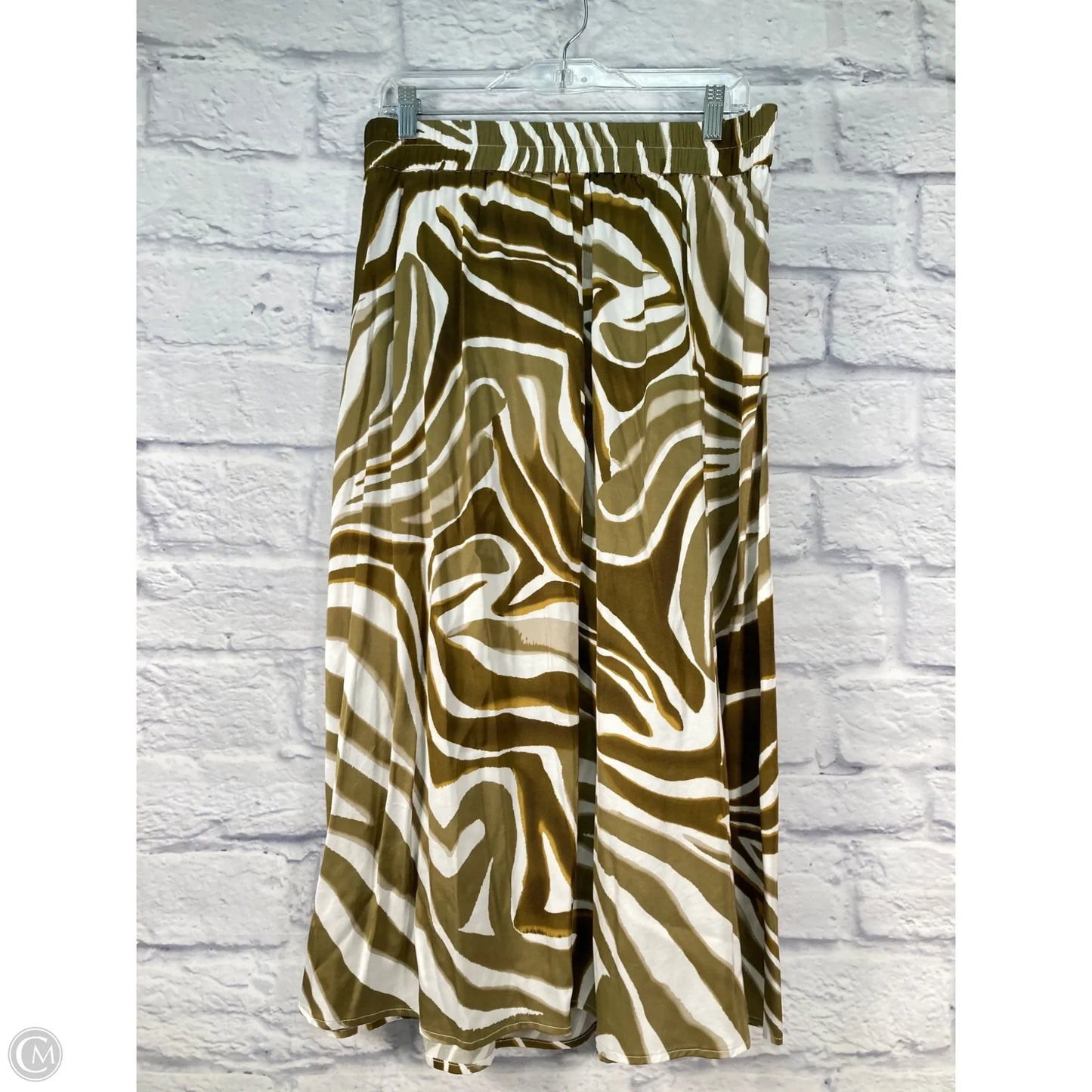 Skirt Midi By T Tahari In Green, Size: 12