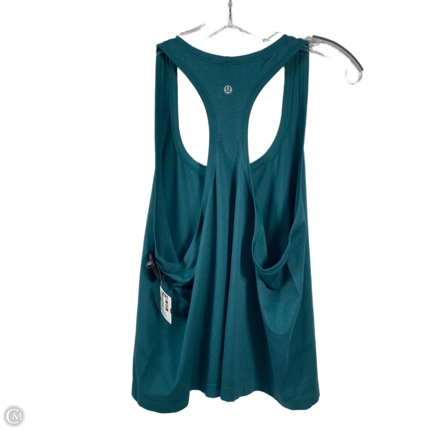 Athletic Tank Top By Lululemon In Green, Size: L