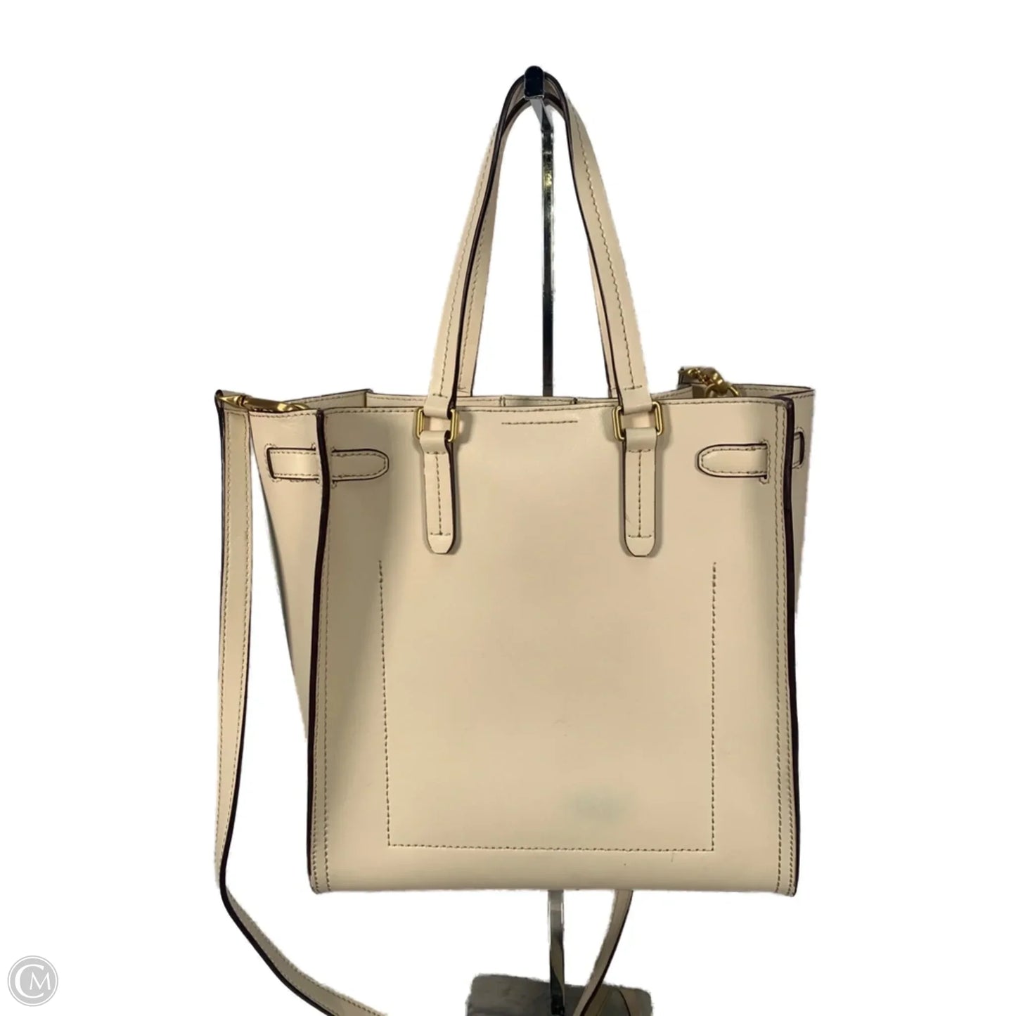 Tote Leather By Donna Karan, Size: Medium