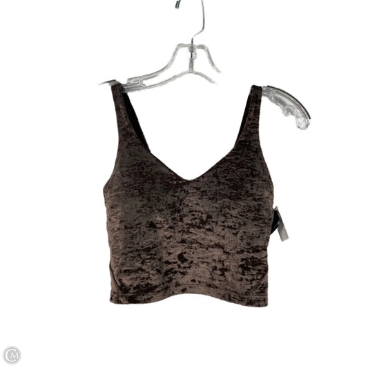 Athletic Bra By Lululemon In Brown, Size: S