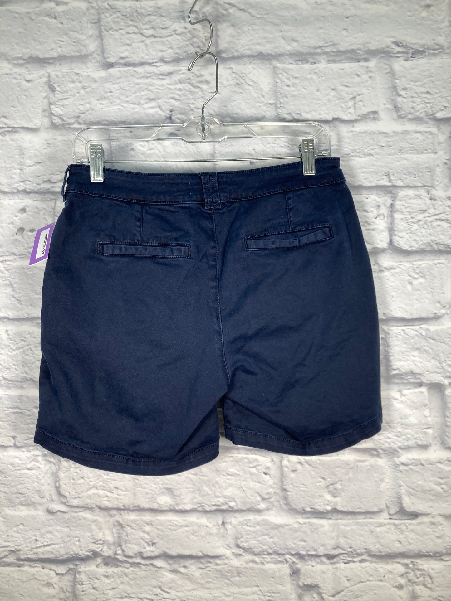 Navy Shorts Anthropologie, Size 6