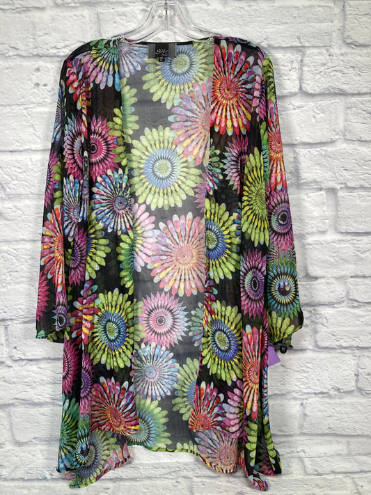 Multi-colored Kimono Slinky Brand, Size Xl