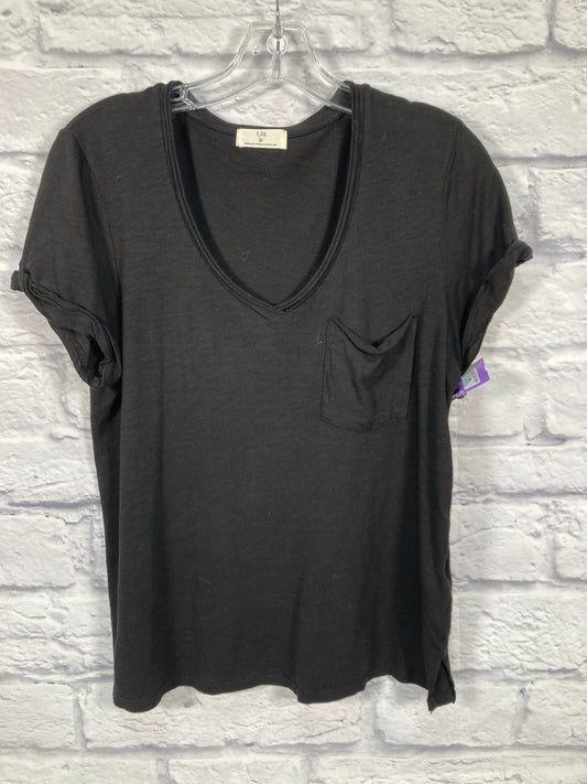 Black Top Short Sleeve T.la, Size S