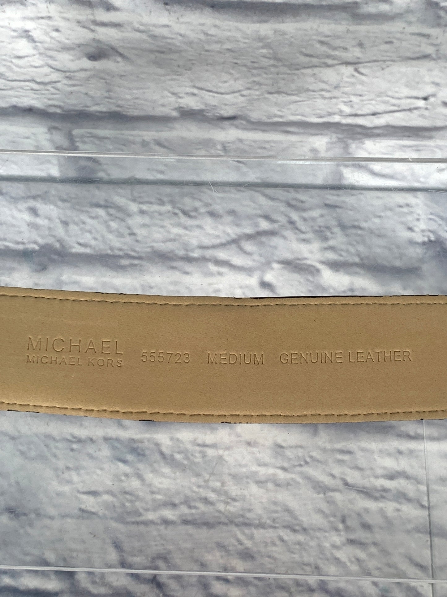 Belt Designer Michael By Michael Kors, Size Medium