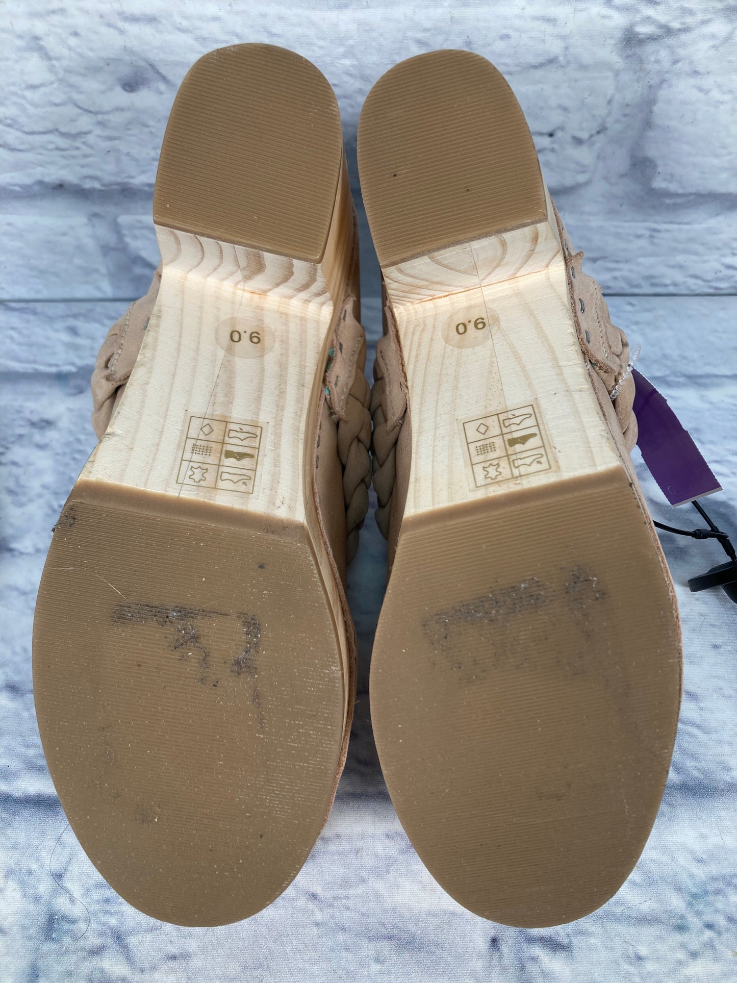 Cream Shoes Heels Block Dolce Vita, Size 9