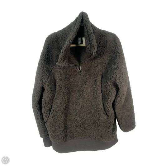 Sweatshirt Collar By Zella In Black, Size: L